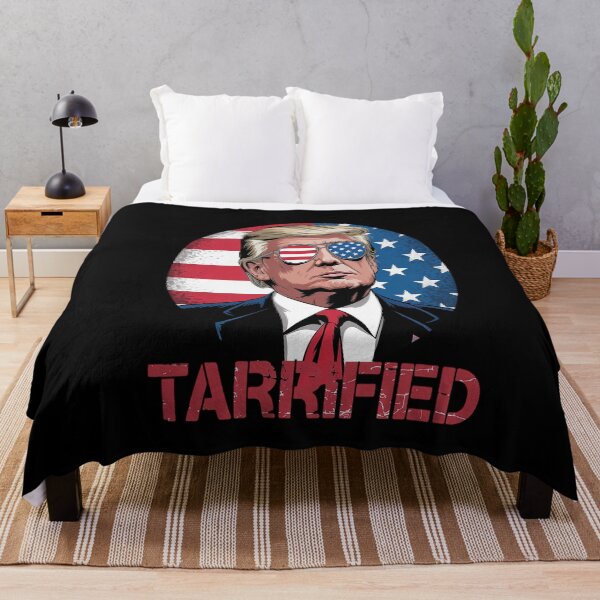 Item preview, Tarrified Political Vinyl Sticker, Funny designed and sold by splindoershop.