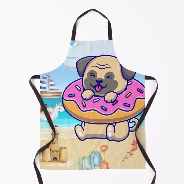 Item preview, A pug by the sea designed and sold by MitMopsundHerz Rosinchens_Welt.