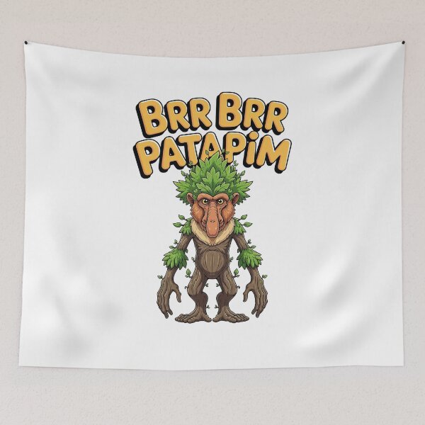 Item preview, Brr Brr Patapim Italian Brainrot Meme designed and sold by Jocksport.