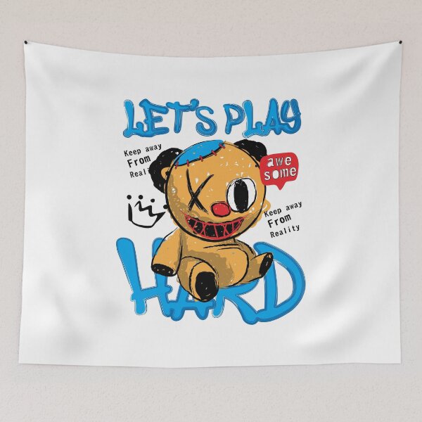 Item preview, Let's Play Hard designed and sold by Kappadog.