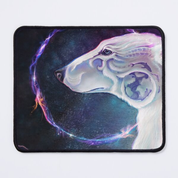 Item preview, Winter King - Polar Bear Art, White Bear Art, Spirit Bear Art, Intuitive Art designed and sold by Jezhawk.