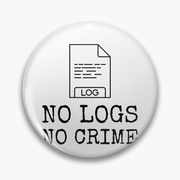 Item preview, no logs no crime designed and sold by Wordsmith-Wear.