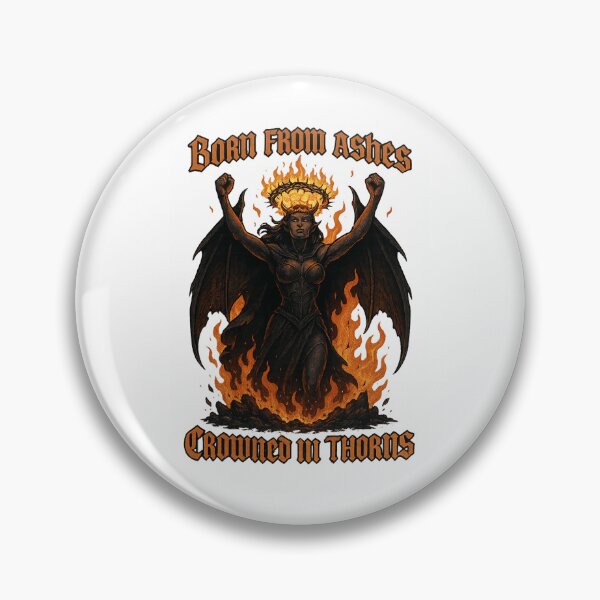 Item preview, Born from Ashes, Crowned in Thorns designed and sold by Darkwired Studios.