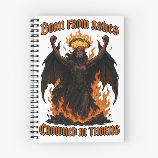 Item preview, Born from Ashes, Crowned in Thorns designed and sold by Darkwired Studios.