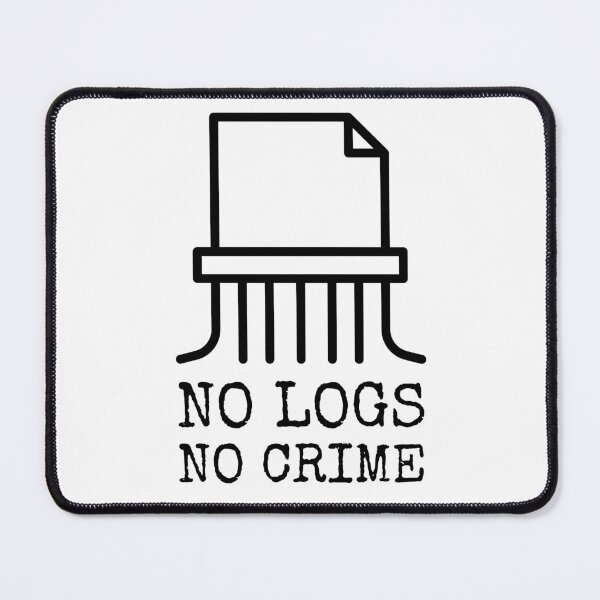 Item preview, no logs no crime designed and sold by Wordsmith-Wear.