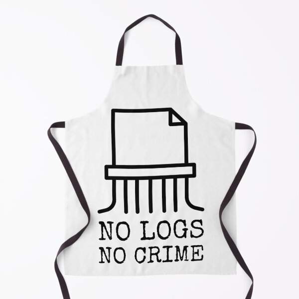 Item preview, no logs no crime designed and sold by Wordsmith-Wear.