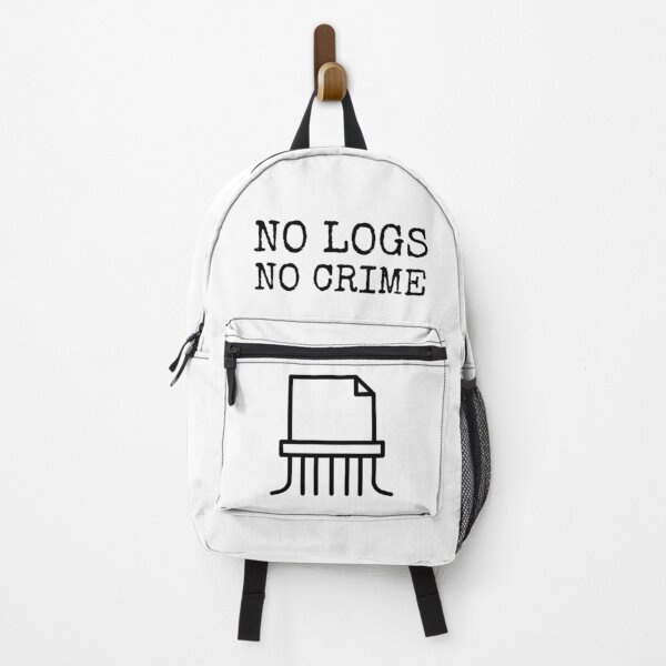 Item preview, no logs no crime designed and sold by Wordsmith-Wear.
