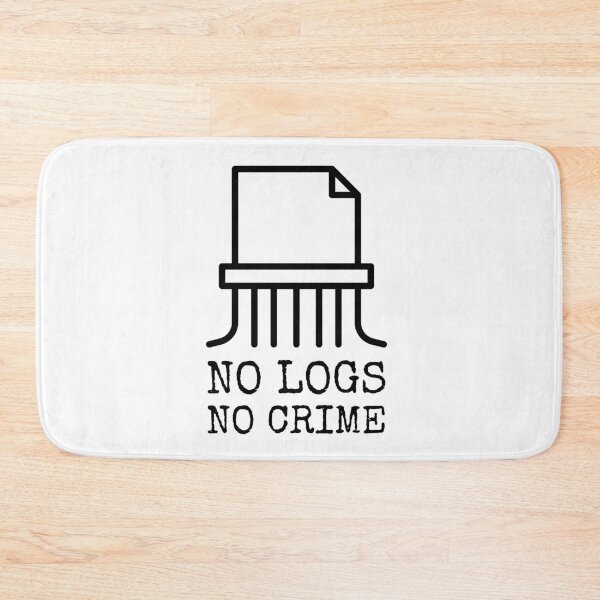 Item preview, no logs no crime designed and sold by Wordsmith-Wear.