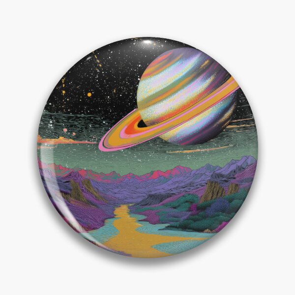 Item preview, Saturn River Valley - Cosmic design designed and sold by BlissxPals.