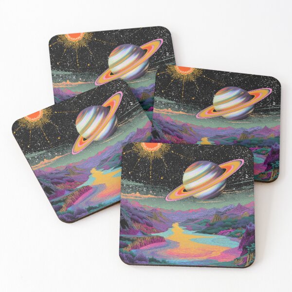 Item preview, Saturn River Valley - Cosmic design designed and sold by BlissxPals.