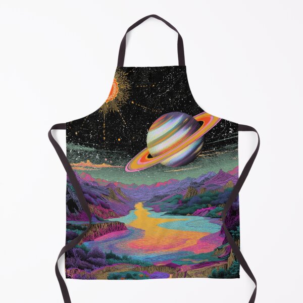 Item preview, Saturn River Valley - Cosmic design designed and sold by BlissxPals.