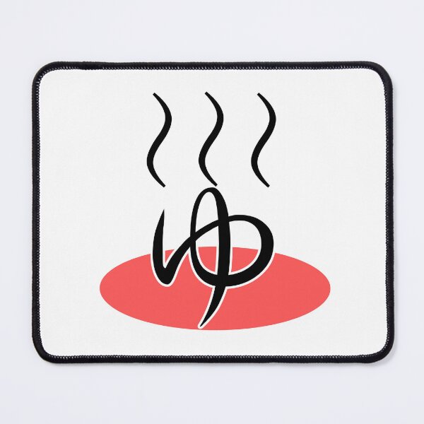 Item preview, Japanese Onsen Symbol – Classic Red Hot Spring Design designed and sold by SakuraLab.