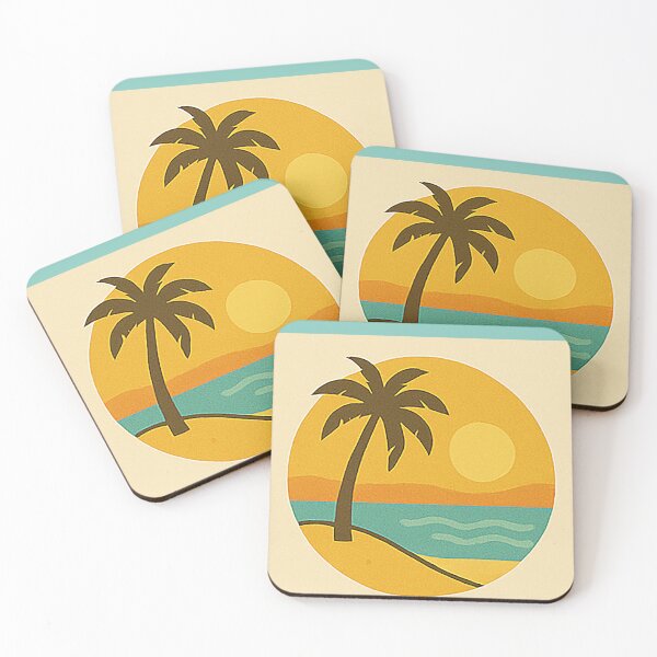Item preview, a palm tree by the sea designed and sold by 7pitz.