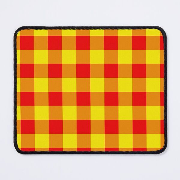 Item preview, Red Yellow Orange Plaid Check Pattern Design designed and sold by PatternTitan.