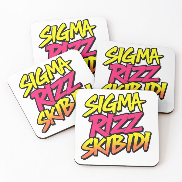 Item preview, SIGMA · RIZZ · SKIBIDI designed and sold by EmeraldeaDesign.