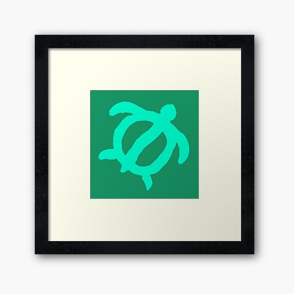 Item preview, Shamanic Turtle Symbol - Protection and Abundance designed and sold by PickledjoArt.