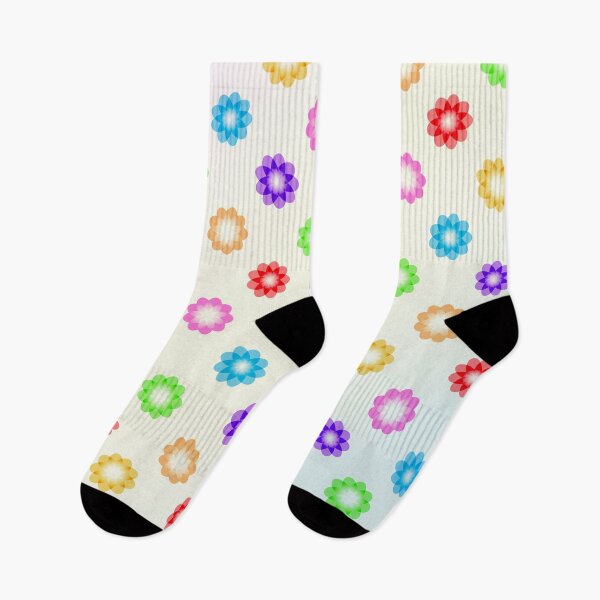 Item preview, Artistic Colorful Flower Pattern designed and sold by SpaceAlienTees.