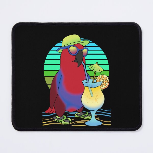 Item preview, Summer Female Eclectus Parrot beach please designed and sold by FandomizedRose.
