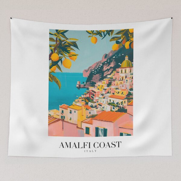 Item preview, Amalfi Coast designed and sold by Lucy Goosy Art.