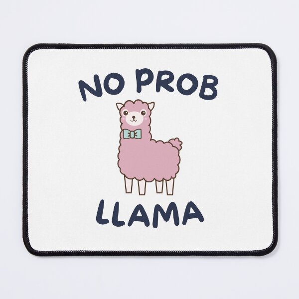 Item preview, No Prob-Llama designed and sold by lazycreationaaa.