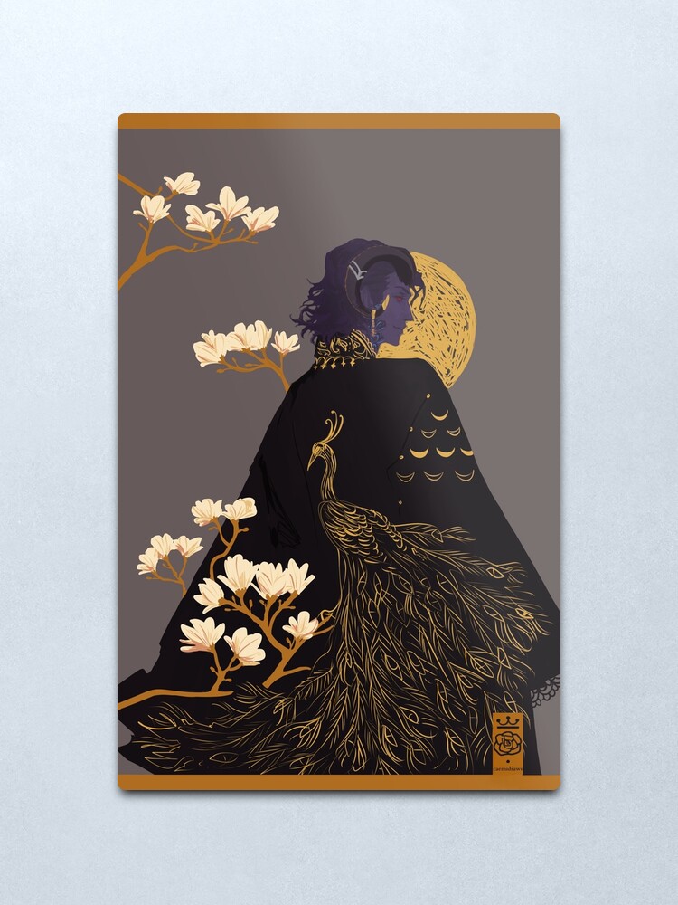 Alternate view of Mollymauk 01 Metal Print