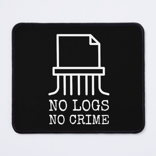 Item preview, no logs no crime white designed and sold by Wordsmith-Wear.