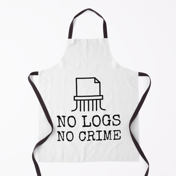Item preview, no logs no crime designed and sold by Wordsmith-Wear.