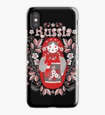 Russian Matrioshka Vintage Design iPhone Case