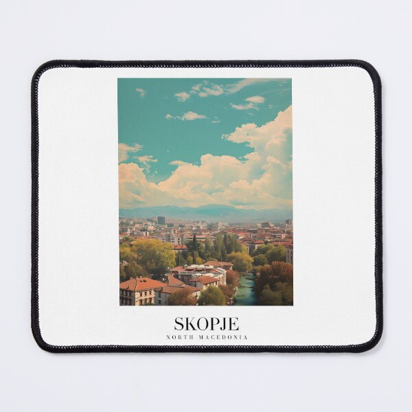 Item preview, Skopje Poster designed and sold by Lucy Goosy Art.