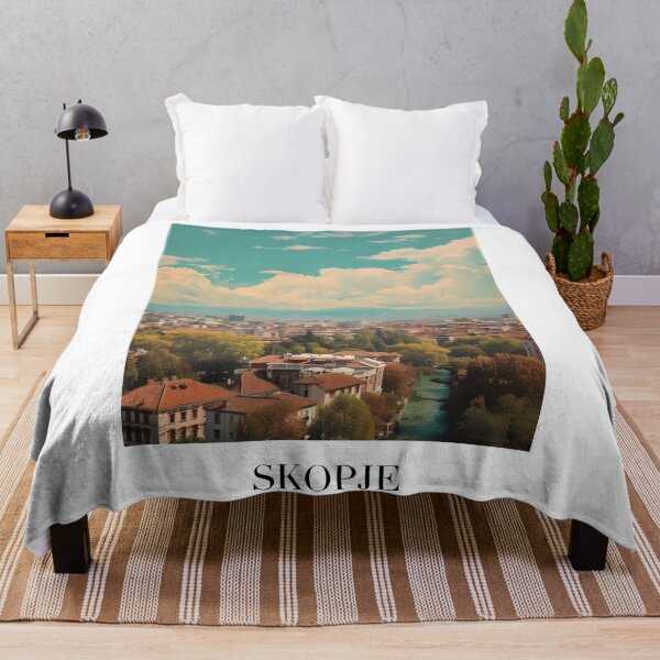 Item preview, Skopje Poster designed and sold by Lucy Goosy Art.