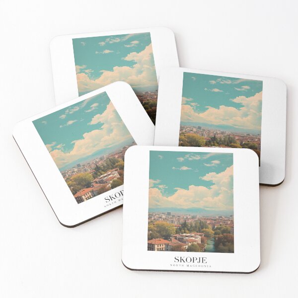 Item preview, Skopje Poster designed and sold by Lucy Goosy Art.
