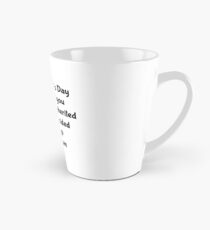 Step Dad: Happy Father’s Day from the kid you inadvertently inherited when you decided to shack up with my mum Tall Mug