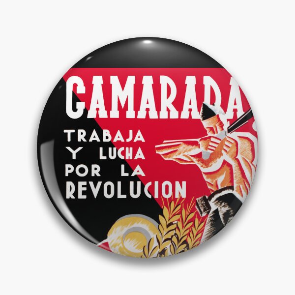 Item preview, Work and fight for the revolution - Spanish Civil War poster designed and sold by Radical Poster Collective.