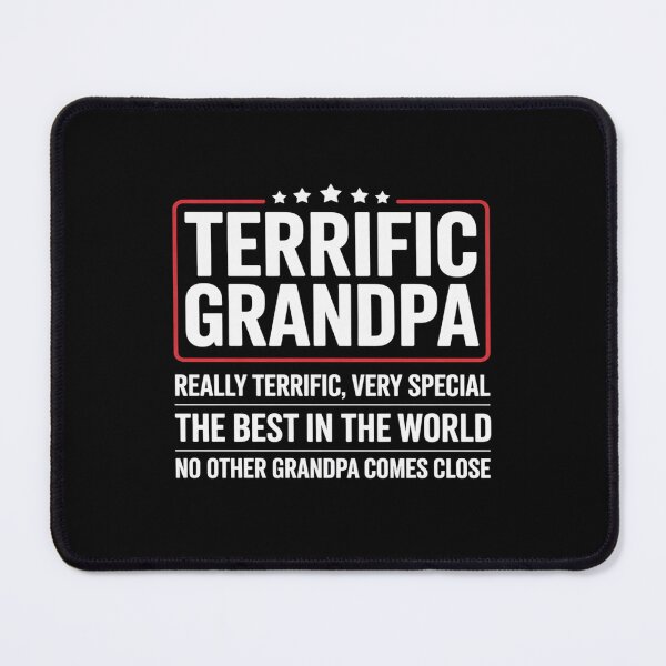 Item preview, Terrific Grandpa - Funny Donald Trump Campaign Style designed and sold by splindoershop.