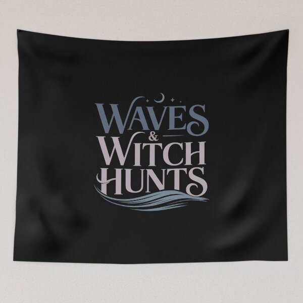 Item preview, Waves & Witch Hunts – Fantasy Bookish Coastal Aesthetic designed and sold by MagicWander.