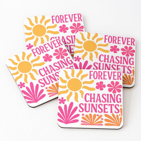 Item preview, Forever chasing sunsets｜Forever chasing｜Beach bum png｜Boho summer png｜Coquette summer bow｜Beach life png｜Retro summer png｜Summer vibes png designed and sold by PixelBlooming.