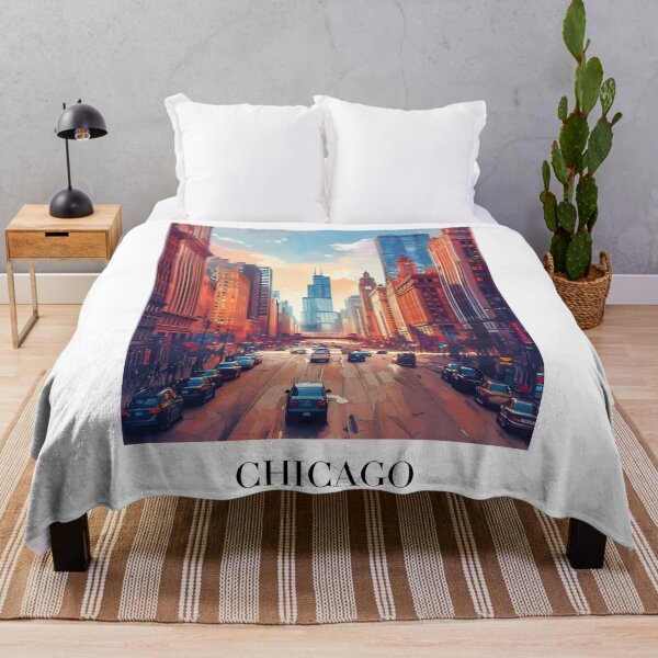 Item preview, Chicago Poster designed and sold by Lucy Goosy Art.