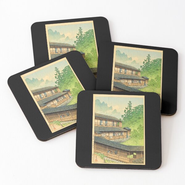 Item preview, Miyagi Ken Sakunami Onsen (Sakunami Hot Springs, Miyagi Prefecture) by Hasui Kawase | Japanese Onsen Poster | Japandi Art designed and sold by artofuniverse.