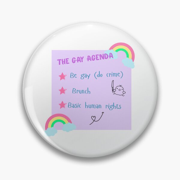Item preview, The Gay Agenda designed and sold by imtheawkward1.