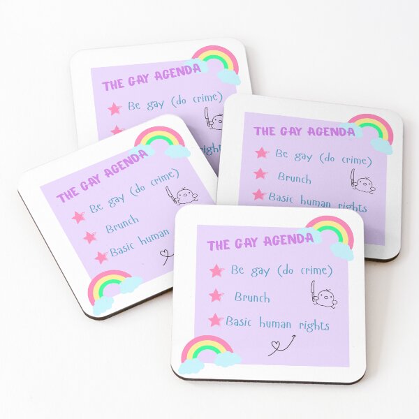 Item preview, The Gay Agenda designed and sold by imtheawkward1.
