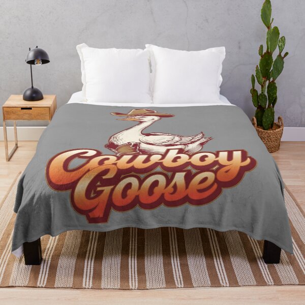 Item preview, Cowboy goose - Yeehaw goose - Goose in boots - Goose on the loose - Western goose - Silly goose - Honky tonk goose - Cowgirl duck designed and sold by JansenGS.