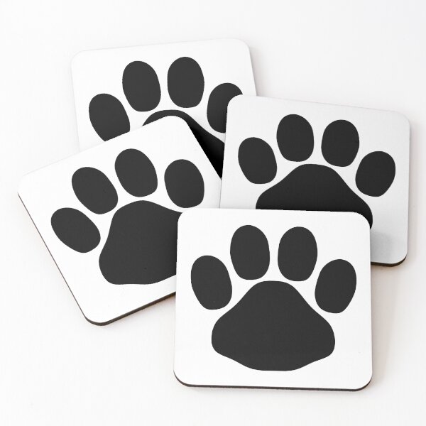 Item preview, black paw print designed and sold by sweetb3rry.