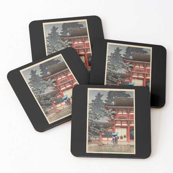 Item preview, Nara Kasuga Jinja (Kasuga Shrine, Nara) by Hasui Kawase | Japanese Shrine Poster | Japandi Architecture Art designed and sold by artofuniverse.
