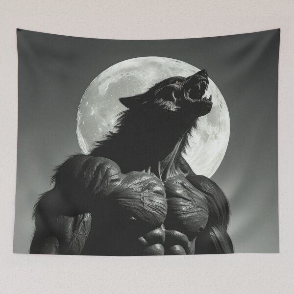 Item preview, Werewolf under the Full Moon! A Folk Legend and a Classis Movie Monster designed and sold by Coolverce.