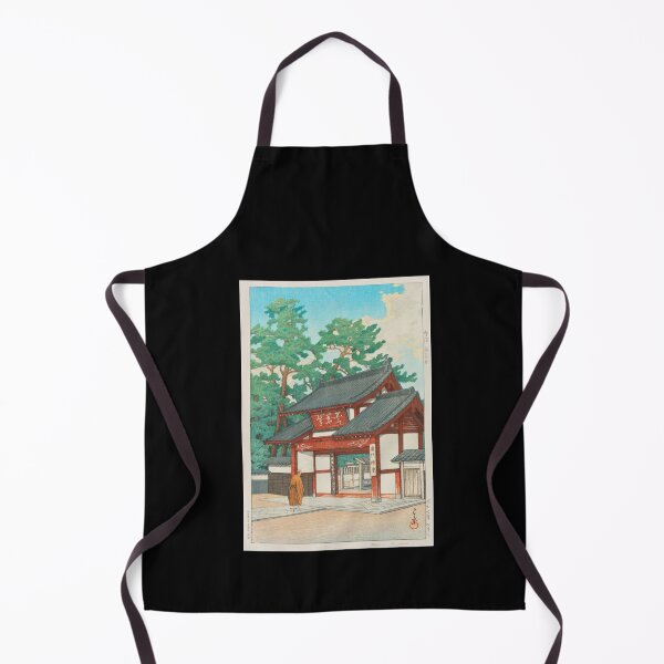 Item preview, Narumi Zuisenji (Zuisen Temple, Narumi) by Hasui Kawase | Japanese Temple Poster | Japandi Spiritual Art designed and sold by artofuniverse.