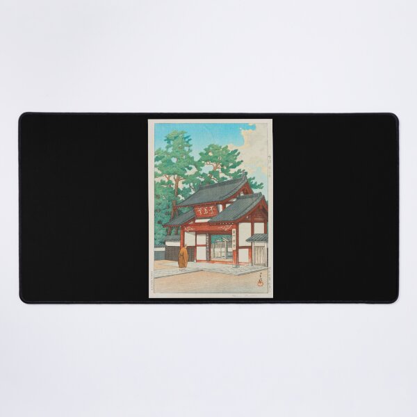 Item preview, Narumi Zuisenji (Zuisen Temple, Narumi) by Hasui Kawase | Japanese Temple Poster | Japandi Spiritual Art designed and sold by artofuniverse.