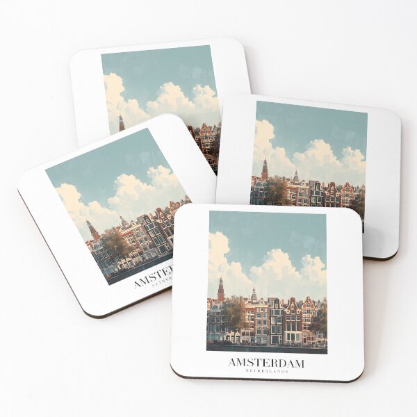 Item preview, Amsterdam Poster designed and sold by Lucy Goosy Art.