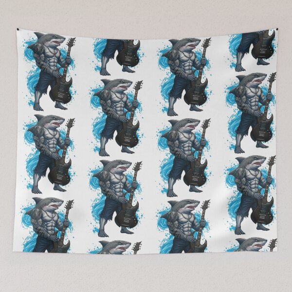 Item preview, Shark on Bass designed and sold by HexOne.