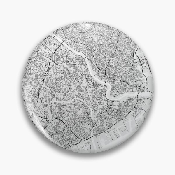 Item preview, Kawasaki City Map of Kanagawa, Japan - Light designed and sold by deMAP.