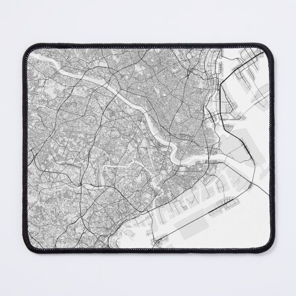 Item preview, Kawasaki City Map of Kanagawa, Japan - Light designed and sold by deMAP.